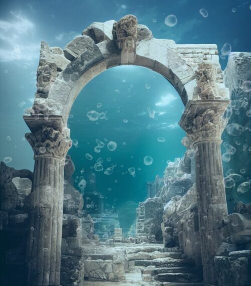 Raffigurazione di Atlantide