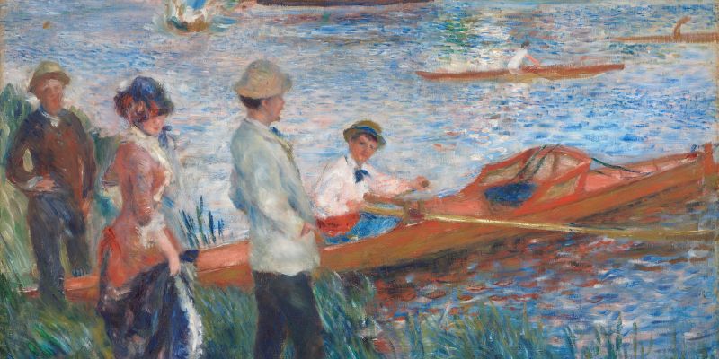 Renoir e la folgorazione per Napoli Curata da Paolo Bolpagni, questa esposizione si occupa del periodo immediatamente successivo a quello impressionista di Renoir. Proprio allora, infatti (parliamo del 1881), il pittore decise di intraprendere un viaggio in Italia. Partito da Venezia (dove fu colpito dalle opere del Tiepolo), si fermò poi a Padova e a Firenze, fino poi a fermarsi per un tempo più lungo prima a Roma e poi a Napoli. E proprio qui Renoir ha una vera e propria folgorazione. La luce del Mediterraneo, con l'isola di Capri, e la bellezza dei resti archeologici di Pompei e delle opere dei maestri rinascimentali, diedero vita al suo nuovo stile artistico. La tecnica impressionista viene abbandonata. Renoir ora fa sua la tecnica di Raffaello e di Ingres. Il tratto pittorico diventa così nitido, e le figure monumentali. Si parla perciò di un nuovo classicismo. Il nuovo classicismo a Palazzo Roverella La mostra di Palazzo Roverella si basa allora proprio su questa fase dell'opera dell'artista francese. Si parte dal viaggio in Italia, fino ad arrivare ai dipinti della maturità. In questa esposizione si potrà ammirare lo studio preparatorio del famoso quadro Moulin de la Galette, e poi tutta l'evoluzione della produzione artistica di Renoir degli ultimi anni: i paesaggi della Costa Azzurra, quelli provenzali, le opere “neorinascimentali”, sempre seguendo il filo della narrazione biografica. Uno sguardo della mostra indaga poi sui rapporti del pittore con suo figlio Jean, grande regista degli anni '60 del secolo scorso. Da non perdere. “L'alba di un nuovo classicismo”: a Palazzo Roverella, Rovigo, dal 25 febbraio al 25 giugno. I biglietti sono acquistabili online.