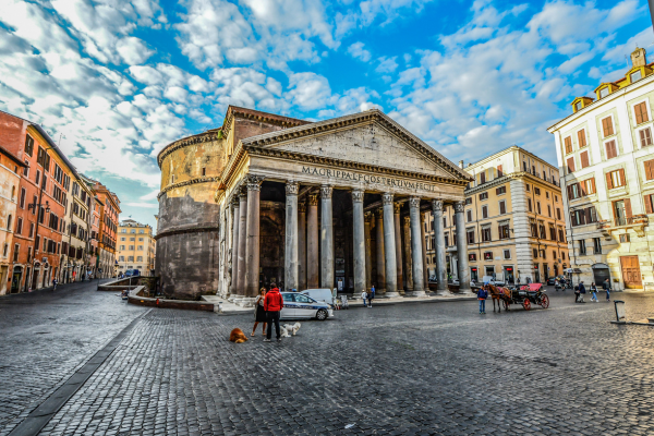 Pantheon al via le visite guidate per non vedenti