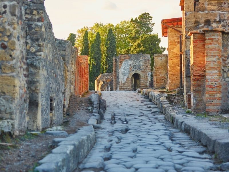 Gli scavi di Pompei