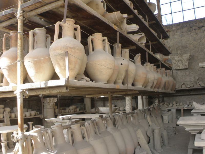 Ercolano: partito il cantiere nella famosa Stanza del Custode